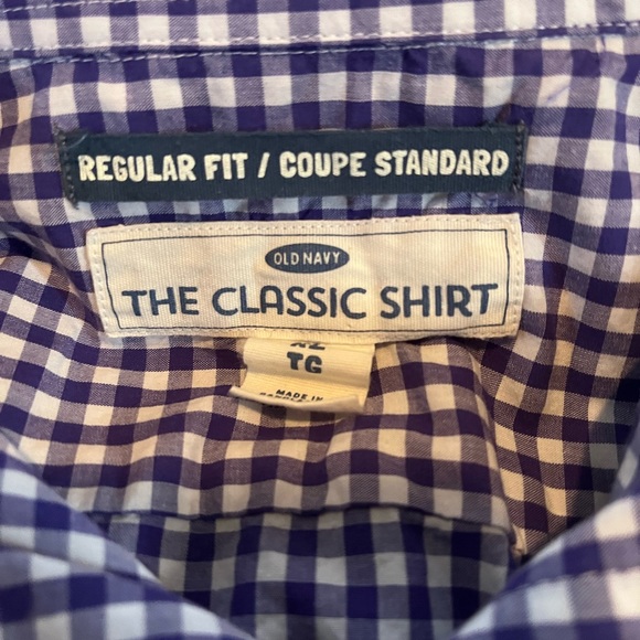 Old Navy Xl mens long sleeve button down shirt - Picture 2 of 2